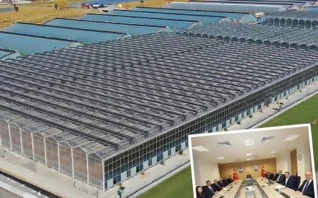 Tarıma Dayalı Sera İhtisas OSB İçin İlk Adım Atıldı