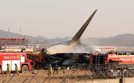 Güney Kore’de Yolcu Uçağı Kaza Yaptı: En Az 151 Ölü