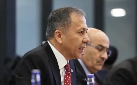 Irak İçişleri Bakanı Abdulemir Kamil Şemmeri Türkiye’de Resmi Temaslarda Bulundu