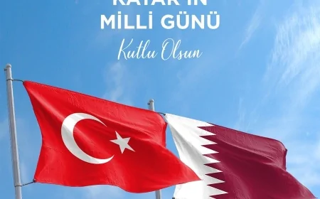 Türkiye’den Katar’a Milli Gün Tebriği
