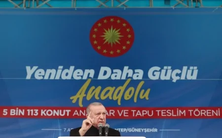 Gaziantep’te 5 Bin 113 Yeni Konutun Anahtarları Teslim Edildi