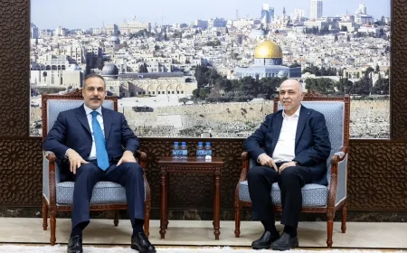 Hakan Fidan, Doha’da Hamas Yetkilileri ile Görüştü