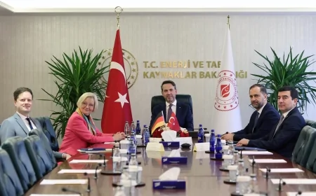 Türkiye ve Almanya Enerji İş Birliğini Güçlendirecek Adımları Değerlendirdi