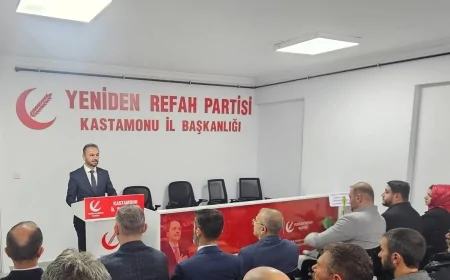 Yeniden Refah Partisi Kasım Ayı Olağan İl Divan Toplantısı Gerçekleştirildi