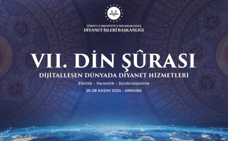 7. Din Şurası 26-28 Kasım’da Ankara’da Gerçekleşecek