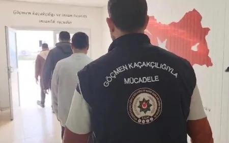 Edirne’de 16 Düzensiz Göçmen Yakalandı