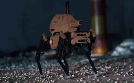 Türkiye’nin İlk Silahlı Savunma Robotu SARBOT Tanıtıldı