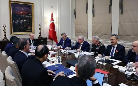 Cumhurbaşkanı Erdoğan'ın Başkanlığında Güvenlik Zirvesi: "Teröristan'a İzin Yok"