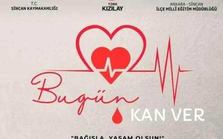 Sincan’da Büyük Kan Bağışı Kampanyası: "Bugün Kan Ver"