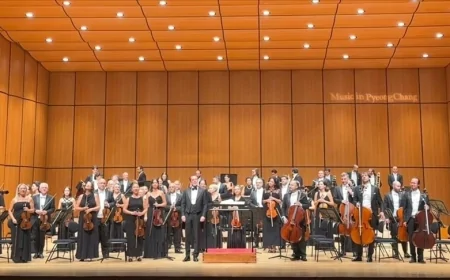 Türkiye Cumhurbaşkanlığı Senfoni Orkestrası, Güney Kore'de Büyüleyici Bir Konser Verdi