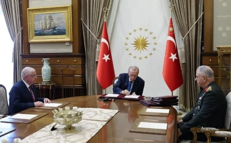 Cumhurbaşkanı Erdoğan, Yüksek Askerî Şûra Kararlarını Onayladı