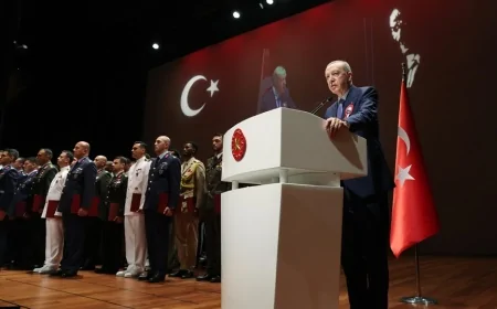 Cumhurbaşkanı Erdoğan: “Irak ve Suriye hattında tehdit oluşturacak hiçbir yapıya müsaade etmeyeceğiz”
