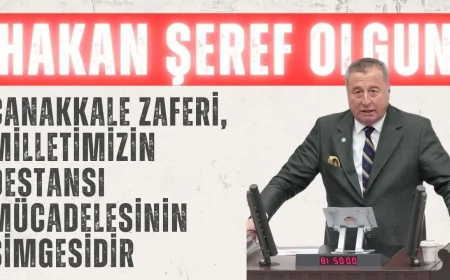 İYİ Parti’li Hakan Şeref Olgun: ‘Çanakkale Zaferi, milletimizin destansı mücadelesinin simgesidir’