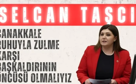 İYİ Parti’li Selcan Taşcı: ‘Çanakkale ruhuyla zulme karşı başkaldırının öncüsü olmalıyız!’