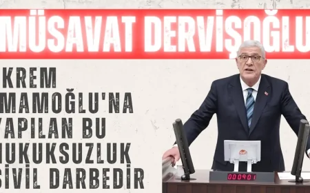 İYİ Parti Genel Başkanı Dervişoğlu: 'Ekrem İmamoğlu'na yapılan bu hukuksuzluk sivil darbedir'