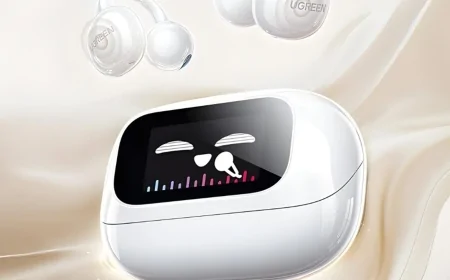 Ekranlı Kulaklık Ugreen HiTune S6 Magic Tanıtıldı: İşte Özellikleri