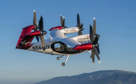 Londra’da 8 Dakikalık Hava Taksi Dönemi: Virgin Atlantic ve Joby’den Yeni Ortaklık