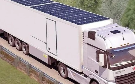 Güneş Panelli Kamyonetlerle Soğuk Zincir Taşımacılığı Tamamen Elektrikli Hale Geliyor