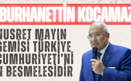 İYİ Parti’li Burhanettin Kocamaz: ‘Nusret mayın gemisi Türkiye Cumhuriyeti’nin besmelesidir!’
