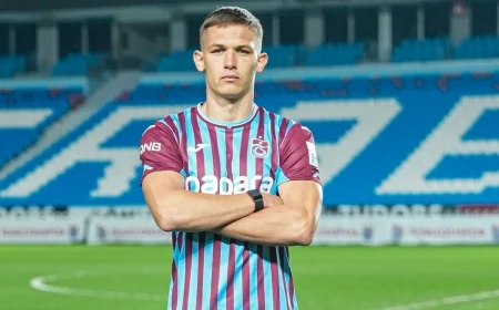 Trabzonspor'da Banza'nın yerine Danylo Sikan görevde!