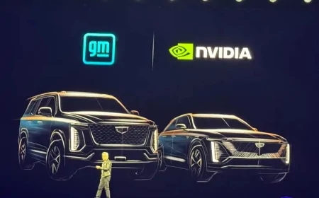 General Motors ve NVIDIA, Otonom Araçlar İçin Yapay Zeka Ortaklığına İmza Attı