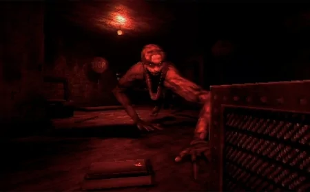 Korku oyununda canavar, oyuncuyu web kamerasından takip ediyor!