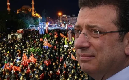 Saraçhane'de İmamoğlu'na Gözaltı Sonrası Protestolar Patlak Verdi