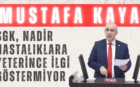 Saadet Partili Mustafa Kaya: ‘SGK, nadir hastalıklara yeterince ilgi göstermiyor’