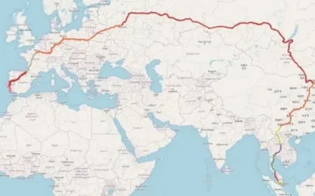 Dünyanın En Uzun Tren Yolculuğu: Portekiz'den Vietnam'a Tek Sefer