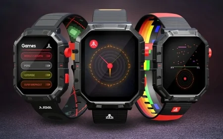 Atari’nin Yeni Akıllı Saati 'Atari 2600 My Play Watch': Retro Oyun Tutkunlarına Nostaljik Bir Deneyim Sunuyor