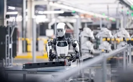 Mercedes, Berlin Fabrikasında İnsansı Robotları Test Etmeye Başladı: Gelişmiş Teknolojinin İlk Adımları