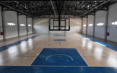 Gemlik Spor Salonu açılış için gün sayıyor