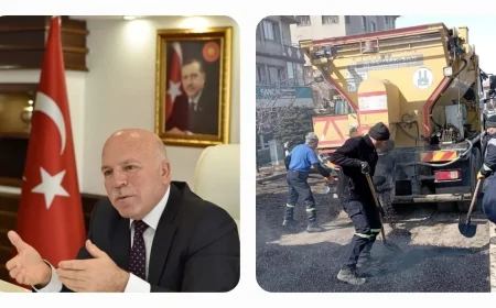 Erzurum Büyükşehir Belediyesi Asfalt Sezonunu 1 Mart’ta Başlattı!