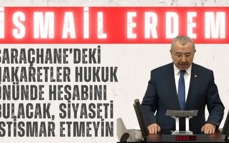 AK Parti’li İsmail Erdem: ‘Saraçhane’deki hakaretler hukuk önünde hesabını bulacak, siyaseti istismar etmeyin’