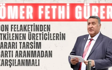 CHP’li Ömer Fethi Gürer: ‘Don felaketinden etkilenen üreticilerin zararı TARSİM şartı aranmadan karşılanmalı’