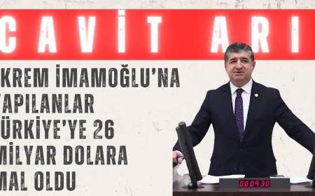 CHP’li Cavit Arı: 'Ekrem İmamoğlu’na yapılanlar Türkiye’ye 26 milyar dolara mal oldu'
