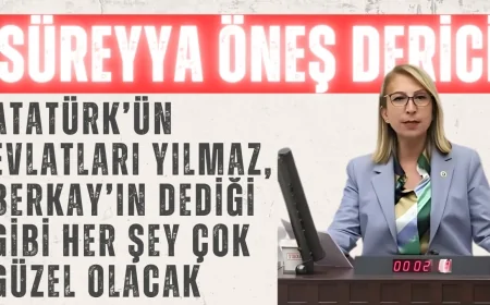 CHP’li Süreyya Öneş Derici: ‘Atatürk’ün evlatları yılmaz, Berkay’ın dediği gibi her şey çok güzel olacak’
