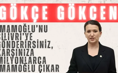CHP’li Gökçe Gökçen: ‘İmamoğlu’nu Silivri’ye gönderirsiniz, karşınıza milyonlarca İmamoğlu çıkar!’