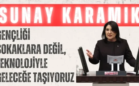 AK Parti’li Sunay Karamık: ‘Gençliği sokaklara değil, teknolojiyle geleceğe taşıyoruz’