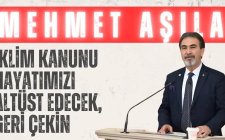 YRP’li Mehmet Aşıla: 'İklim Kanunu hayatımızı altüst edecek, geri çekin'