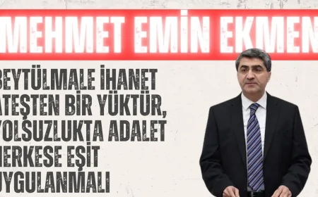 DEVA Partili Mehmet Emin Ekmen: ‘25 milyar doları yakan iktidar, hem hukuku hem ekonomiyi çökertti’