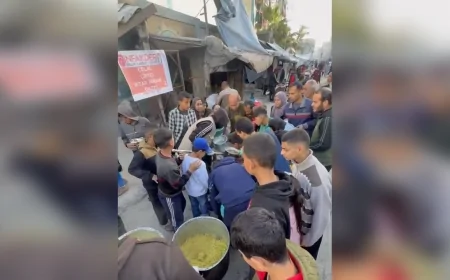 Gazeteci Celal Çiftçi’den Gazze’de Ramazan’da 11 Bin Kişiye Sıcak Yemek Desteği