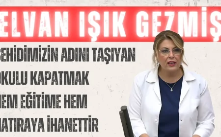 CHP’li Elvan Işık Gezmiş: ‘Şehidimizin adını taşıyan okulu kapatmak hem eğitime hem hatıraya ihanettir’