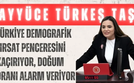 Ayyüce Türkeş Taş: ‘Türkiye Demografik Fırsat Penceresini Kaçırıyor, Doğum Oranı Alarm Veriyor’