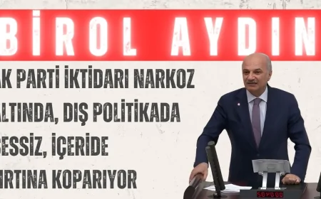 Saadet Partili Birol Aydın: “AK Parti iktidarı narkoz altında, dış politikada sessiz, içeride fırtına koparıyor”