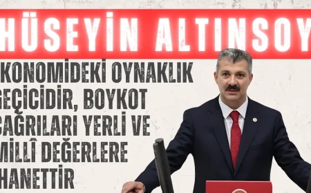 AK Partili Hüseyin Altınsoy: ‘Ekonomideki oynaklık geçicidir, boykot çağrıları yerli ve millî değerlere ihanettir’