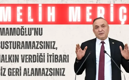 CHP’li Melih Meriç: ‘İmamoğlu’nu susturamazsınız, halkın verdiği itibarı siz geri alamazsınız’