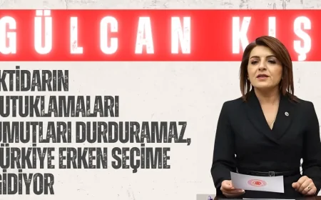 Gülcan Kış: “İktidarın tutuklamaları umutları durduramaz, Türkiye erken seçime gidiyor”