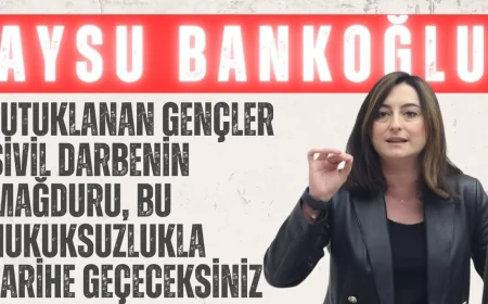CHP’li Aysu Bankoğlu: ‘Tutuklanan gençler sivil darbenin mağduru, bu hukuksuzlukla tarihe geçeceksiniz’