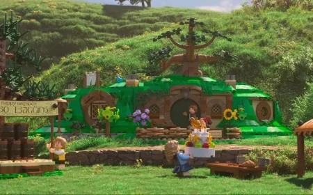 LEGO, Yüzüklerin Efendisi'nin 'The Shire' Setini Nisan'da Piyasaya Sürecek